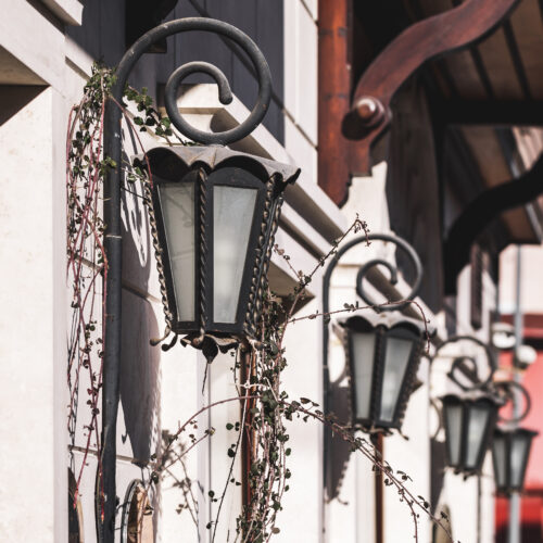 Modern dış mekan aydınlatma sistemleri